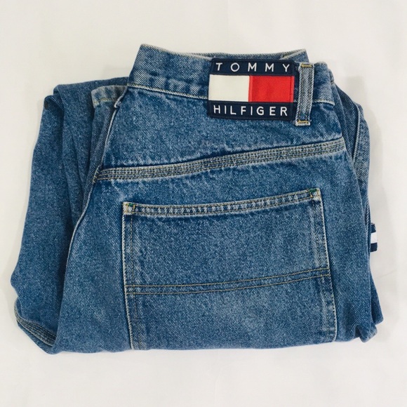 Vintage Other - Vintage Tommy Hilfiger Flag Patch Jeans